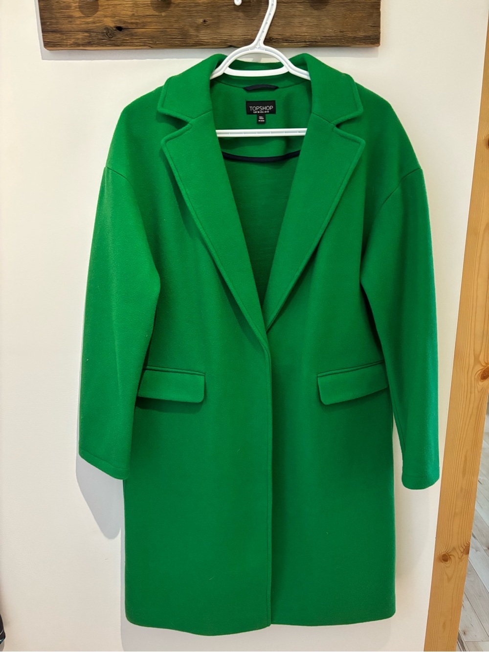 Green coat